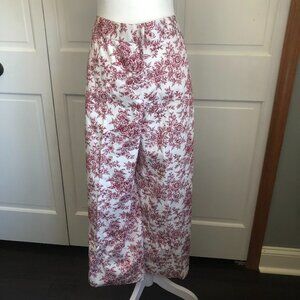 NWT Field Manor Modern Classics Size 14 Wide Leg Casual Crop Pant, Work, Leisure
